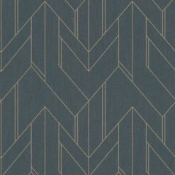 Papier Peint 'Wandering Arrows' 53x1005cm 13 Papier Peint 'Wandering Arrows' 53x1005cm -Magasin De Rénovation Domiciliaire 373691 luxus tapeten gold schwarz tapete wandtapete designtapete 3d tapete fototapete 09