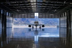 Papier Peint 'My Hangar' 400x270cm