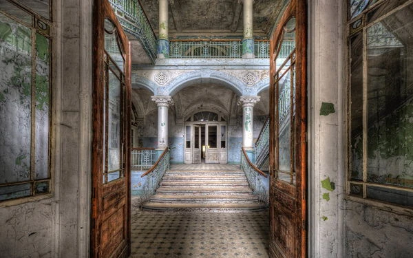 Papier Peint 'Vintage Villa Entry' 400x267cm 3 Papier Peint 'Vintage Villa Entry' 400x267cm