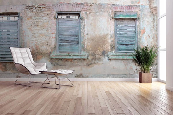 Papier Peint 'Ruin Face 1' 600x250cm 4 Papier Peint 'Ruin Face 1' 600x250cm – Image 2