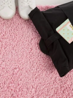 Tapis 'Swirls Rose' -Magasin De Rénovation Domiciliaire 60001044 34103 19820 34103 19820 hochflor teppiche rosa modern teppich laeufer vorleger textilien 03
