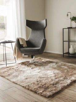 Tapis 'Whisper Beige/Light Brown' -Magasin De Rénovation Domiciliaire 60002620 4102 48078 4102 48078 hochflor teppiche beige braun modern teppich laeufer vorleger textilien 02