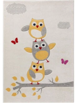 Tapis Enfants 'Justin Beige I'