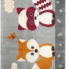 Tapis Enfants 'Fantasia Orange II' -Magasin De Rénovation Domiciliaire 60004012 32101 12813 32101 12813 tiermotive orange modern teppich kinder laeufer vorleger kinderzimmer 01