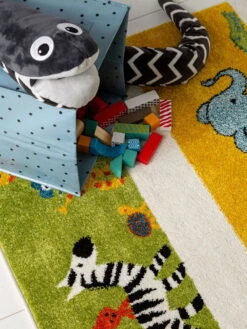 Tapis Enfants 'Noa Kid's Multicolour III' -Magasin De Rénovation Domiciliaire 60004041 31101 12699 31101 12699 kunstfaser bunt modern teppich kinder laeufer vorleger kinderzimmer 03