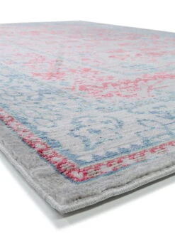 Tapis 'Visconti Grey/Pink' -Magasin De Rénovation Domiciliaire 60004113 68101 43837 68101 43837 kollektion visconti grau pink modern teppich laeufer vorleger textilien 05
