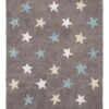 Tapis Enfants 'Bambini Blue V' -Magasin De Rénovation Domiciliaire 60004359 22101 11218 22101 11218 baumwolle blau modern teppich kinder laeufer vorleger kinderzimmer 01