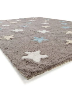 Tapis Enfants 'Bambini Blue V' -Magasin De Rénovation Domiciliaire 60004359 22101 11218 22101 11218 baumwolle blau modern teppich kinder laeufer vorleger kinderzimmer 04