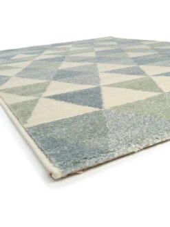 Tapis 'Justin Turquoise' -Magasin De Rénovation Domiciliaire 60004473 39101 13853 39101 13853 kunstfaserteppiche tuerkis modern teppich laeufer vorleger textilien 05