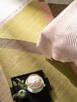 Tapis 'Ella Multicolour/Turquoise' -Magasin De Rénovation Domiciliaire 60005262 16101 46689 16101 46689 wollteppiche bunt tuerkis modern teppich laeufer vorleger textilien 05