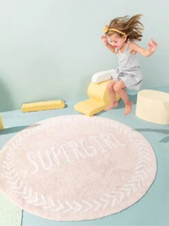 Tapis Enfants 'Inka Rose III' -Magasin De Rénovation Domiciliaire 60005311 34102 13090 34102 13090 lytte kinderteppiche rosa modern teppich kinder laeufer vorleger kinderzimmer 02