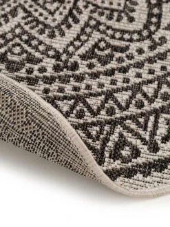 Tapis 'Cleo White/Black' -Magasin De Rénovation Domiciliaire 60005964 129104 112878 129104 112878 outdoor teppiche modern teppich laeufer vorleger textilien 05