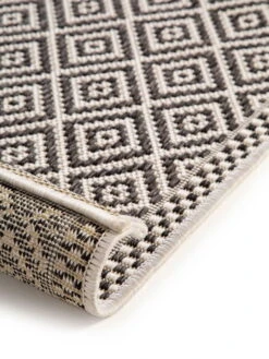 Tapis 'Cleo White/Black' -Magasin De Rénovation Domiciliaire 60005996 129103 112854 129103 112854 laeufer modern teppich laeufer vorleger textilien 05