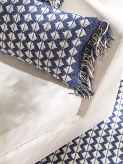 Coussin 'Morty II' -Magasin De Rénovation Domiciliaire 60006213 105101 124536 105101 124536 kissen blau kissen dekokissen sofakissen zierkissen 03