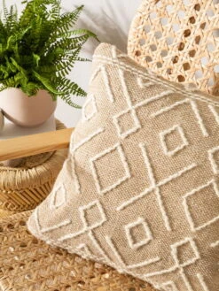 Housse De Coussin 'Sydney II' -Magasin De Rénovation Domiciliaire 60006299 21102 124603 21102 124603 kissen beige kissenbezug kissenhuelle dekokissen 03