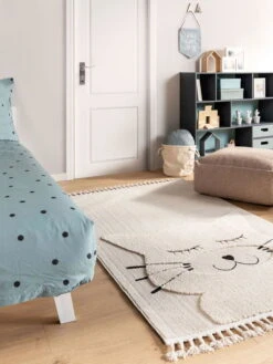 Tapis Enfants 'Momo Cream X' -Magasin De Rénovation Domiciliaire 60006541 62101 125702 62101 125702 tiermotive beige modern teppich kinder laeufer vorleger kinderzimmer 02