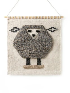 Tissage Mural 'Shawn Ivory'