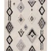 Tapis 'Oyo Grey/White' -Magasin De Rénovation Domiciliaire 60006629 65101 29086 65101 29086 kurzflor teppiche grau weiss modern teppich laeufer vorleger textilien 01
