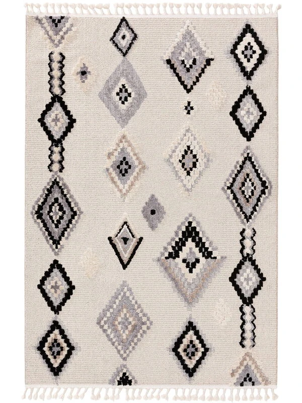 Tapis 'Oyo Grey/White' 3 Tapis 'Oyo Grey/White'