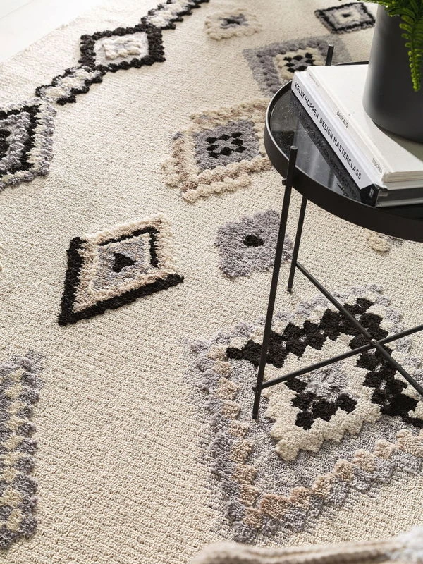 Tapis 'Oyo Grey/White' 5 Tapis 'Oyo Grey/White' – Image 3