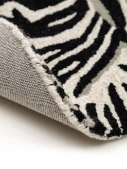 Tapis Enfants 'Safari Black/White' -Magasin De Rénovation Domiciliaire 60006747 37101 13593 37101 13593 tiermotive schwarz weiss modern teppich kinder laeufer vorleger kinderzimmer 03