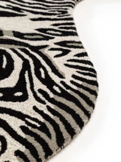 Tapis Enfants 'Safari Black/White' -Magasin De Rénovation Domiciliaire 60006747 37101 13593 37101 13593 tiermotive schwarz weiss modern teppich kinder laeufer vorleger kinderzimmer 05