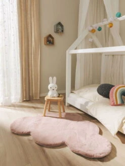 Tapis Enfants 'Dave Rose I' -Magasin De Rénovation Domiciliaire 60006828 34101 13186 34101 13186 kunstfaser rosa modern teppich kinder laeufer vorleger kinderzimmer 02