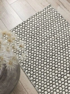 Tapis 'Hector Beige/Black' -Magasin De Rénovation Domiciliaire 60006860 45103 14765 45103 14765 wollteppiche schwarz beige modern teppich laeufer vorleger textilien 04