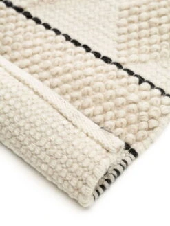 Tapis 'Amari Ivory' -Magasin De Rénovation Domiciliaire 60006927 148101 121261 148101 121261 wollteppiche beige modern teppich laeufer vorleger textilien 05