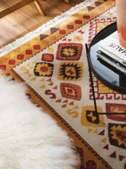 Tapis 'Kira Multicolour' -Magasin De Rénovation Domiciliaire 60007102 31101 12789 31101 12789 kurzflor teppiche modern teppich laeufer vorleger textilien 03