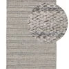 Tapis 'Rene Grey' -Magasin De Rénovation Domiciliaire 60007111 28101 12390 28101 12390 teppiche aus recyceltem material modern teppich laeufer vorleger textilien 01