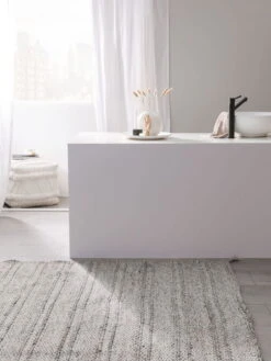 Tapis 'Rene Grey' -Magasin De Rénovation Domiciliaire 60007111 28101 12390 28101 12390 teppiche aus recyceltem material modern teppich laeufer vorleger textilien 04