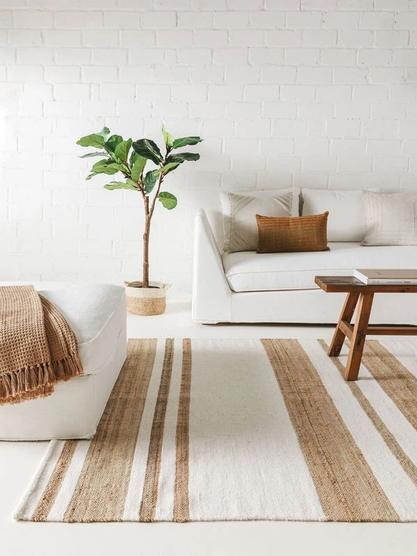 Tapis 'Charlie White' 4 Tapis 'Charlie White' – Image 2