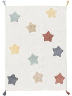 Tapis Enfants 'Stars Multicolour'