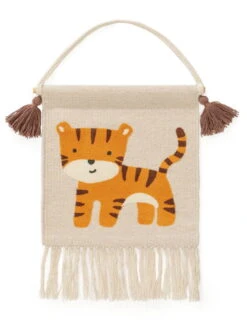 Tissage Mural 'Savannah Orange'