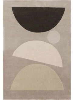Tapis 'Ida Cream/Charcoal'