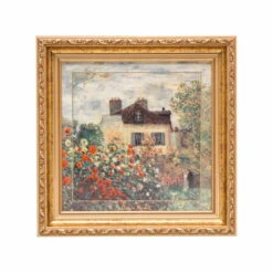 Tableau En Porcelaine 'Magical Encounter' De Claude Monet 31,5x31,5x4,5cm