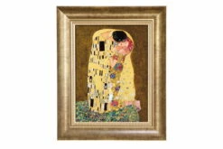 Tableau En Porcelaine 'Forever Yours' De Gustav Klimt 28x34x3cm