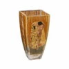Vase En Verre 'Kiss Of Eternity' De Gustav Klimt 8,5x16x8,5cm