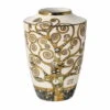 Vase En Porcelaine 'Hypnotic Branches' De Gustav Klimt 8,5x12,5x8,5cm -Magasin De Rénovation Domiciliaire 67016011 vasen porzellan vase designvase tischvase 01