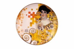 Assiette Murale En Porcelaine 'Golden Beauty' De Gustav Klimt