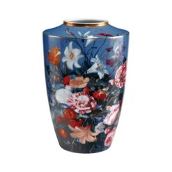Vase En Porcelaine 'A Summer Poem' De Jan Davidsz De Heem 16x24x16cm