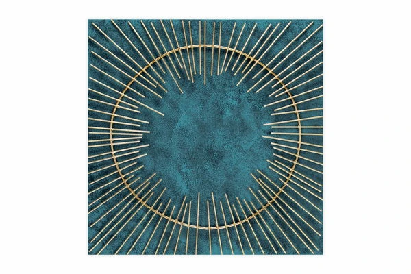 Sculpture Murale En Métal 'Firmament Du Ciel' 60x60x2,5cm 3 Sculpture Murale En Métal 'Firmament Du Ciel' 60x60x2,5cm