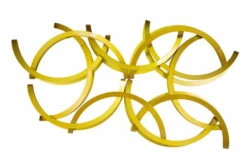 Sculpture Murale En Métal 'The Golden Dream' 115x62x11cm