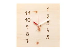 Horloge Murale Design 'Manufaktuhr (swiss Pine Angular)'