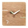 Horloge Murale Design 'Kontuhr (oak)'