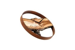 Horloge Murale Design 'Wuhrzel' 7 Horloge Murale Design 'Wuhrzel' -Magasin De Rénovation Domiciliaire ch70 a 04 a 04 braun schwarz wanduhren wanduhr modern holz nachhaltig 02