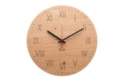 Horloge Murale Design 'Römerkultuhr (oak Round)'