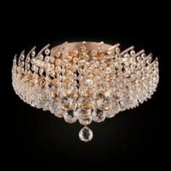 Lustre Design 'Karolina 2' -Magasin De Rénovation Domiciliaire dia120 06 g 06 g kronleuchter gold lampe deko leuchte modern 02