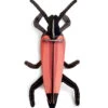 Objet Mural En Carton ' Longhorn Beetle' -Magasin De Rénovation Domiciliaire ima49 tierskulpturen schwarz rosa wanddeko papier wandskulptur karton 3d wandobjekt aus karton wandskulptur papier 3d objekt zum zusammenstecken studio roof 01